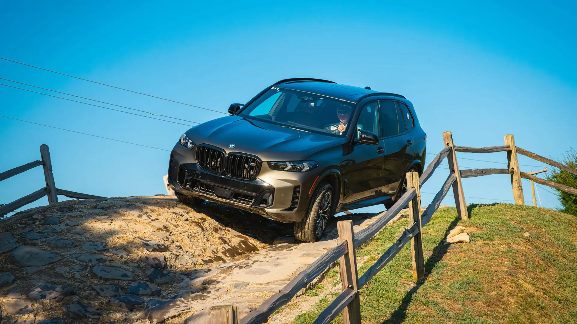 BMW X5 on/off road course