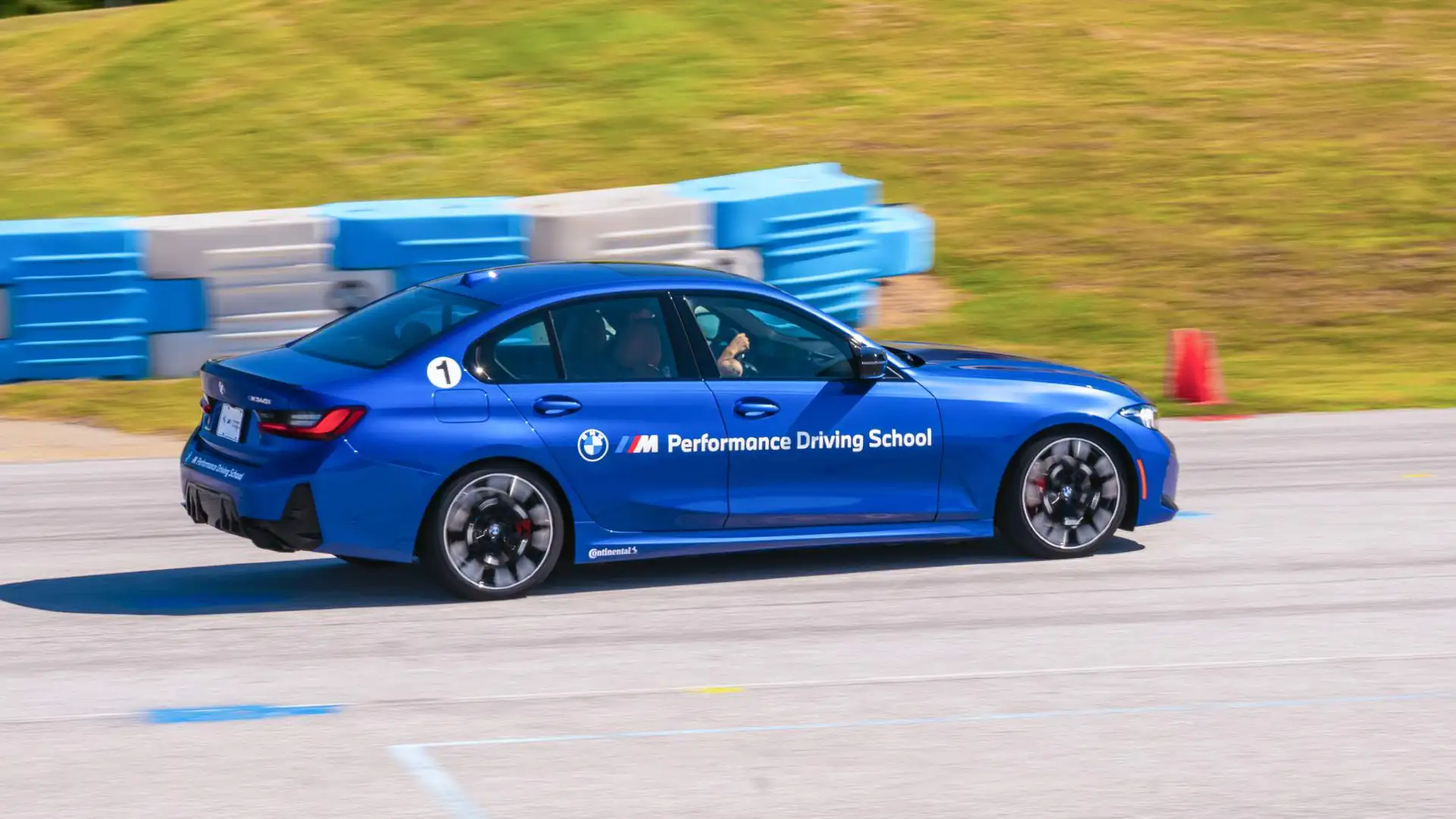 BMW M340i handling course