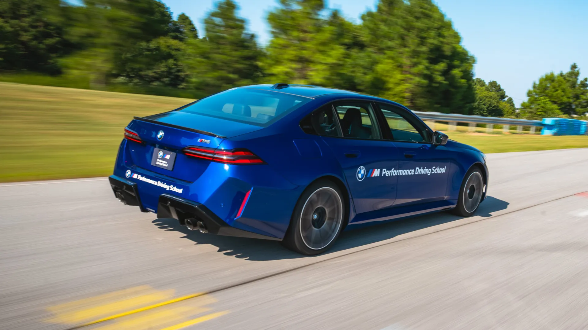 BMW M School student smiling
