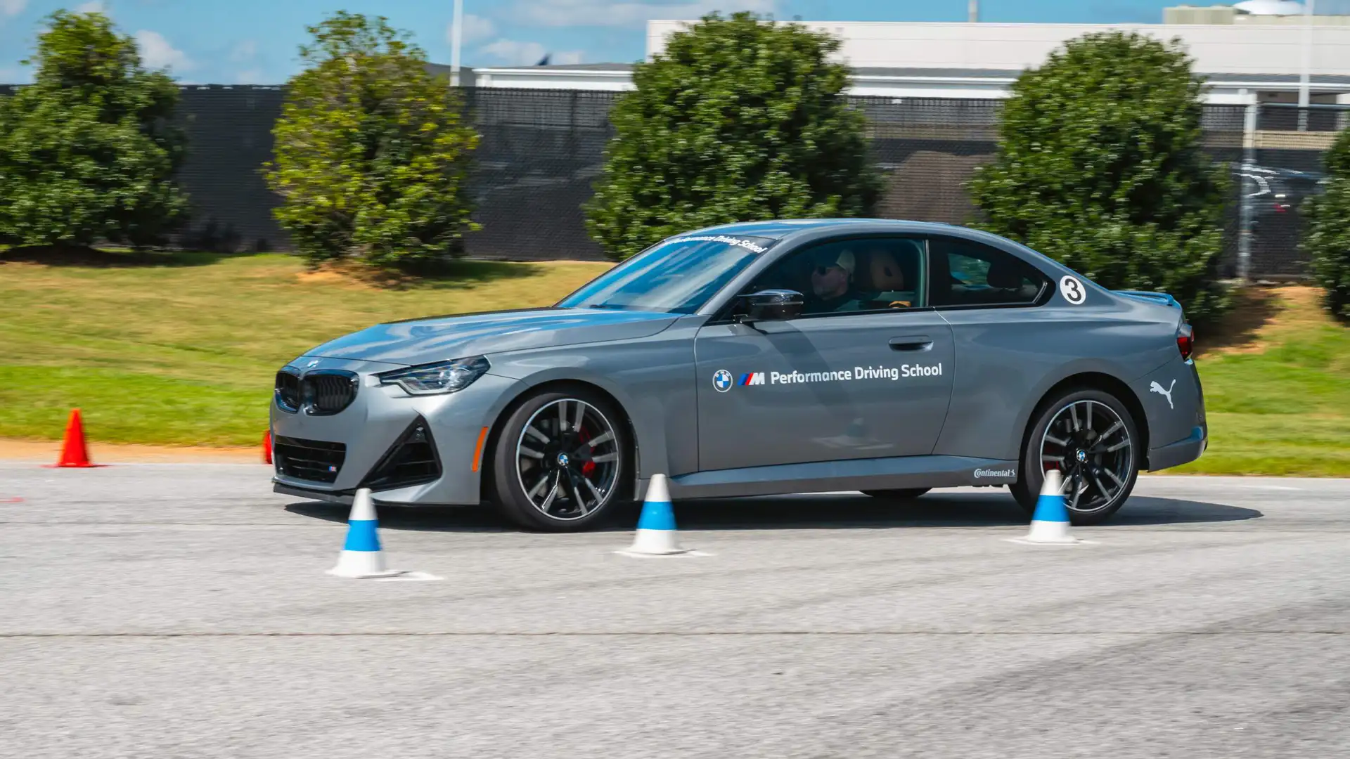 BMW M240i panic braking