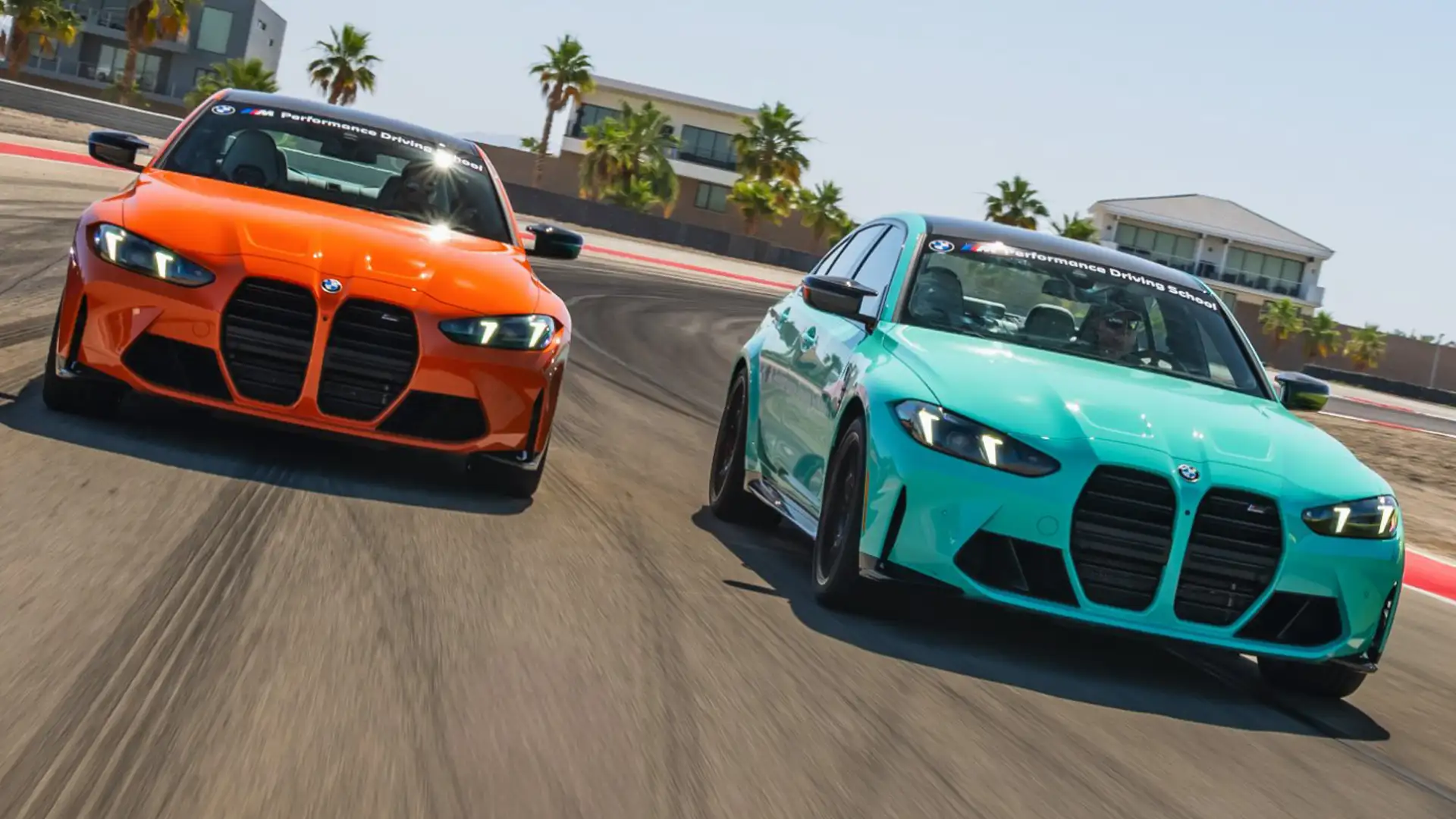 BMW M3 and M4 on track