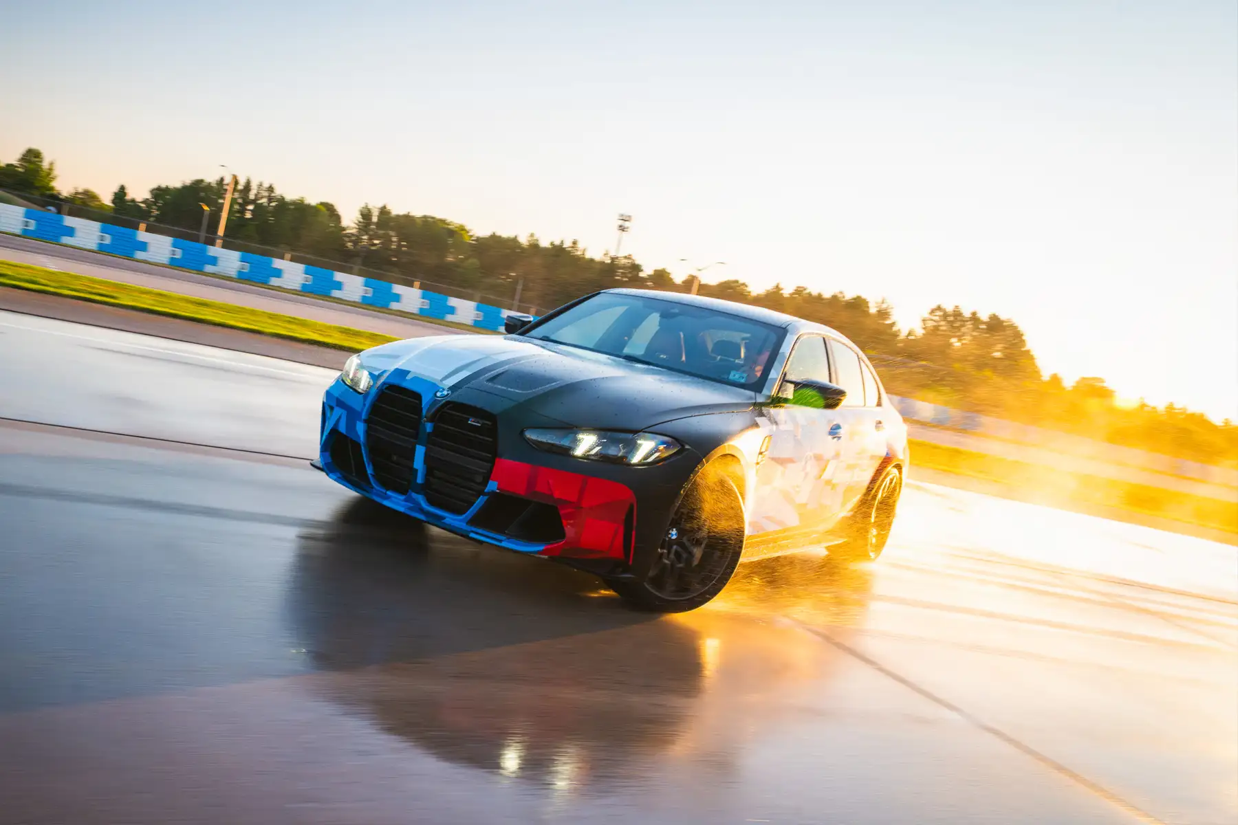 BMW M3 drifting