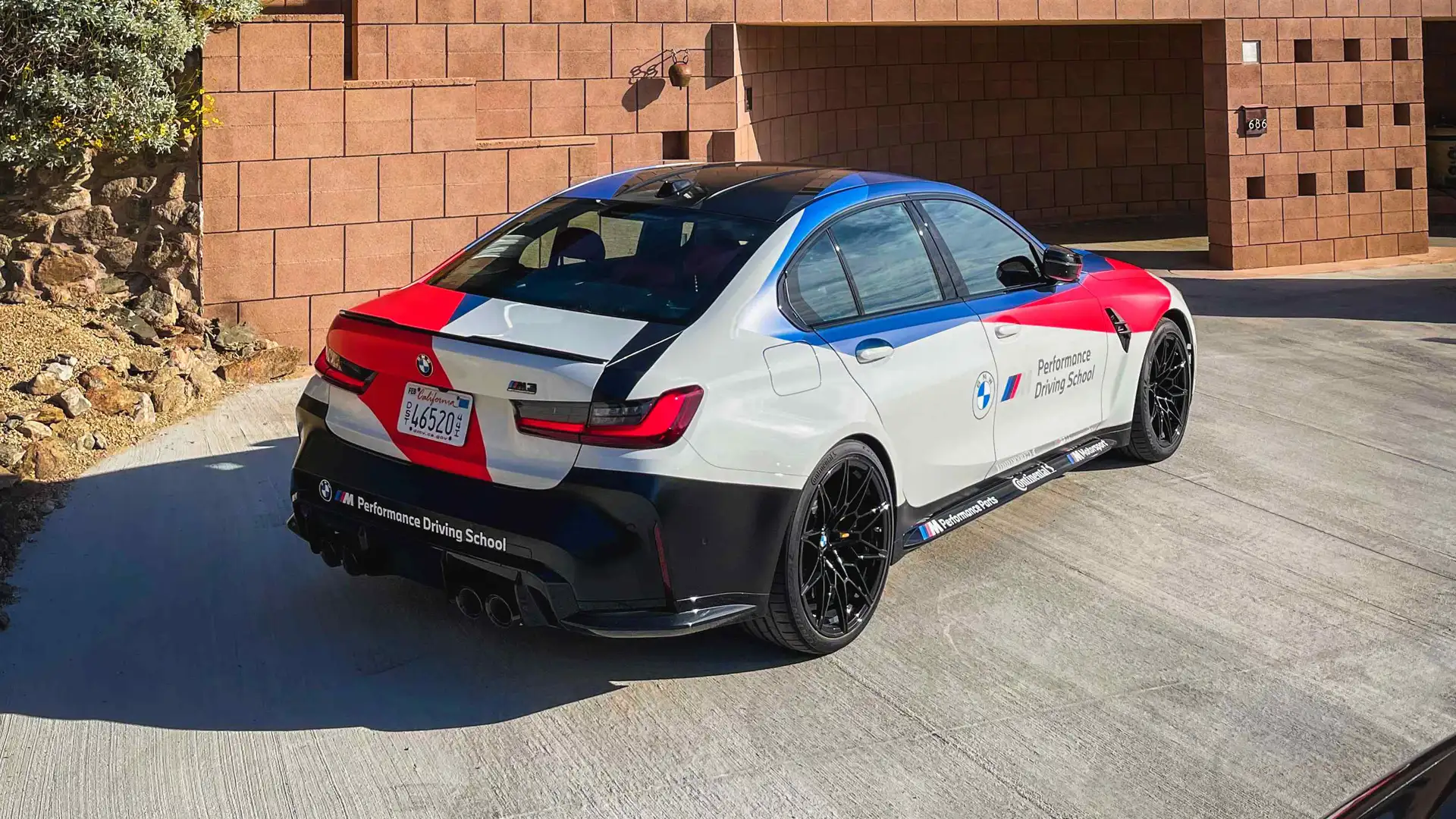 BMW M3 in Frey House