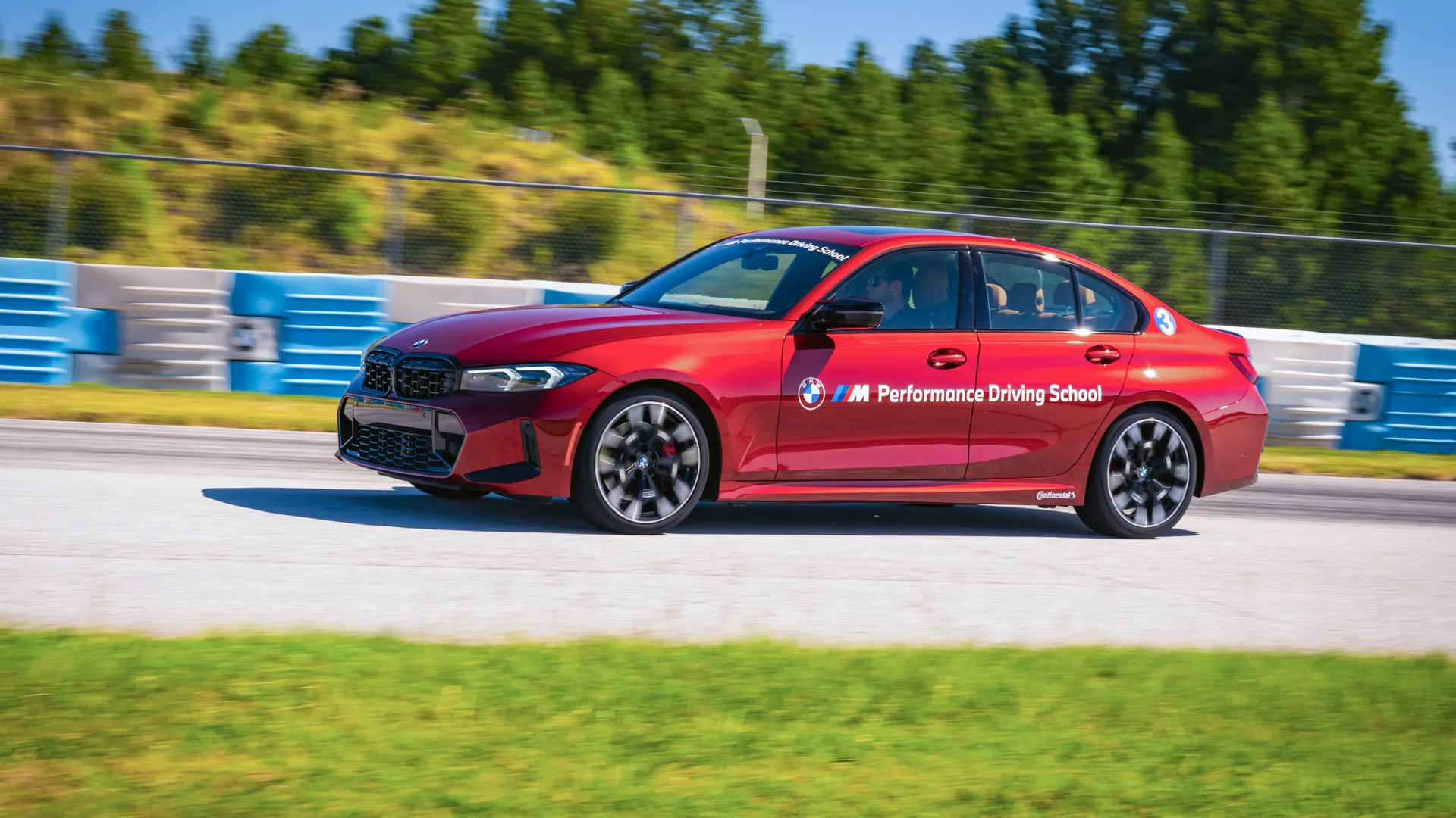BMW M340i Double lane change