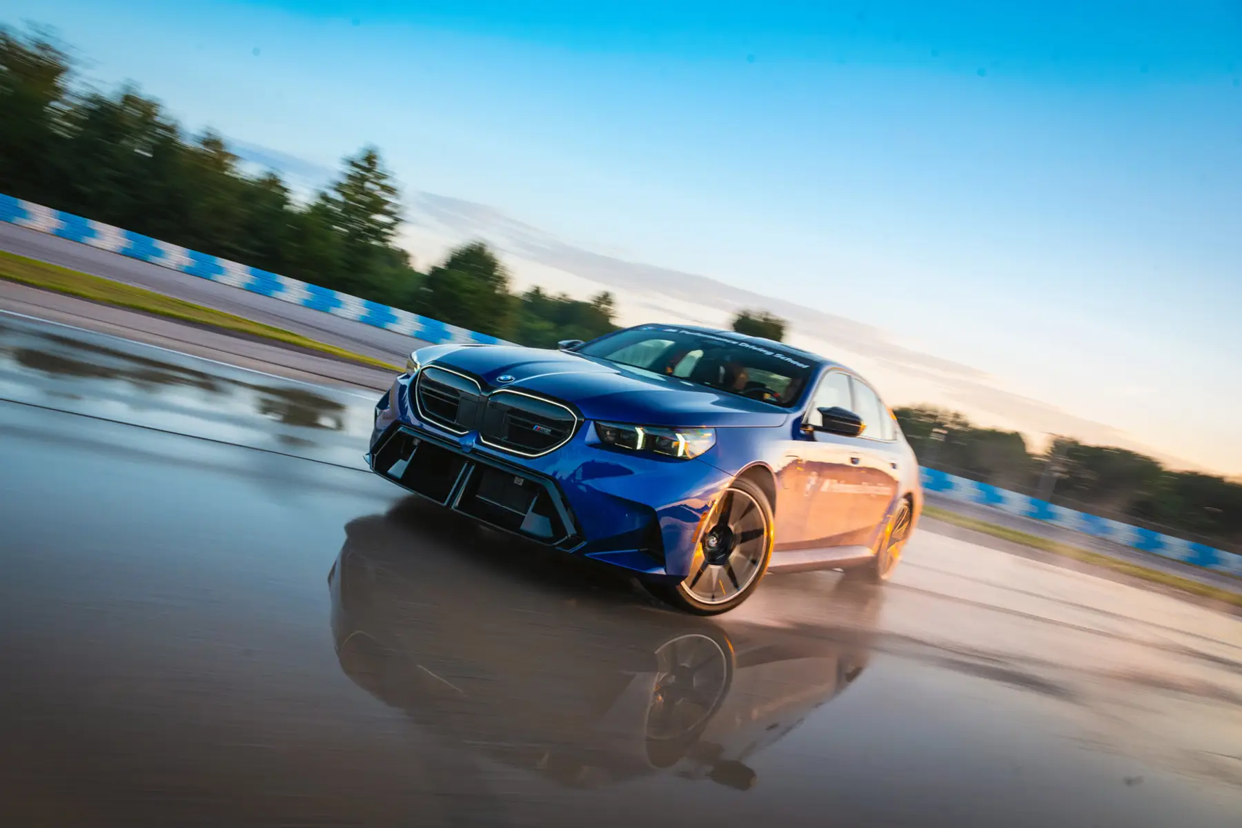 BMW M5 drifting in south carolina