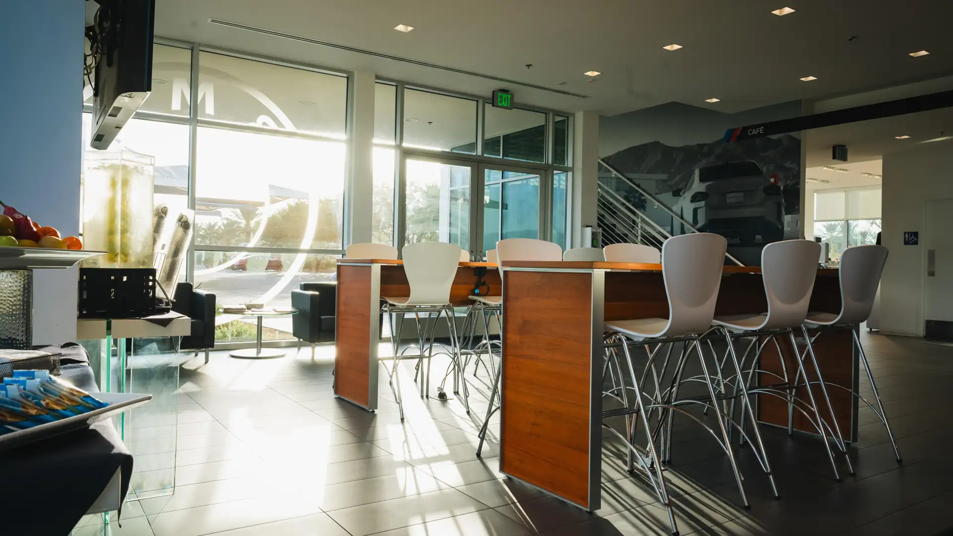 BMW Performance Center lobby