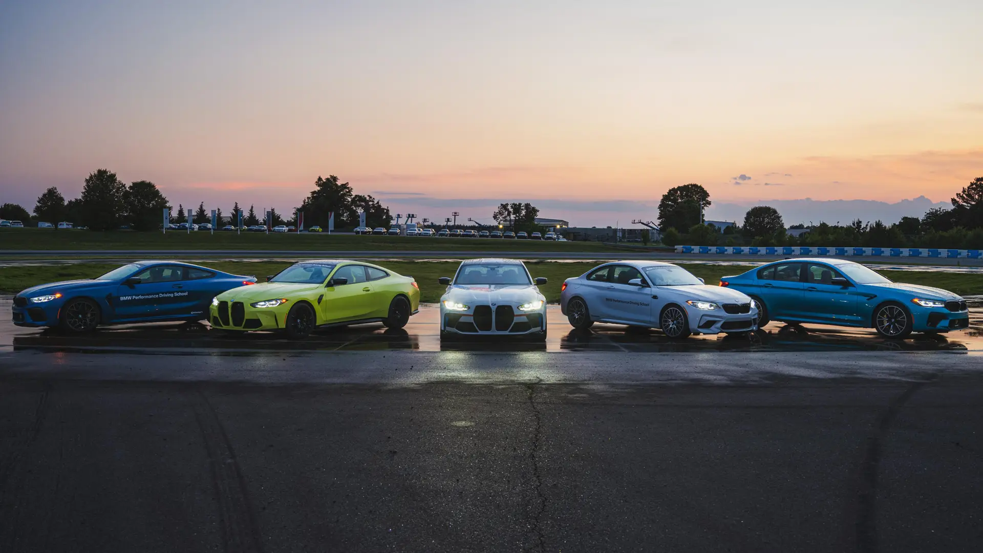 BMW Special Events - group of BMW M cars