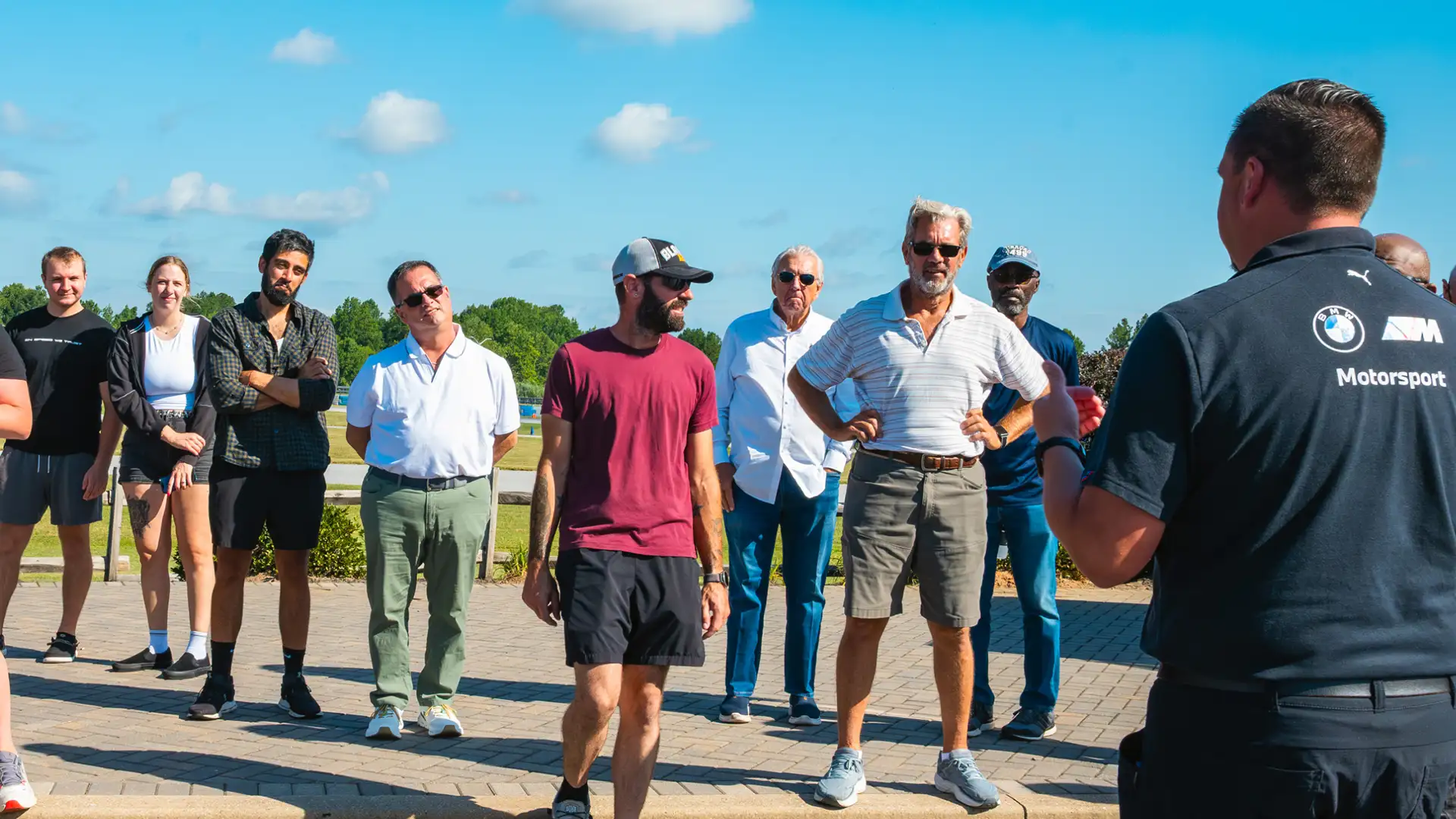 BMW Driving Experience on track