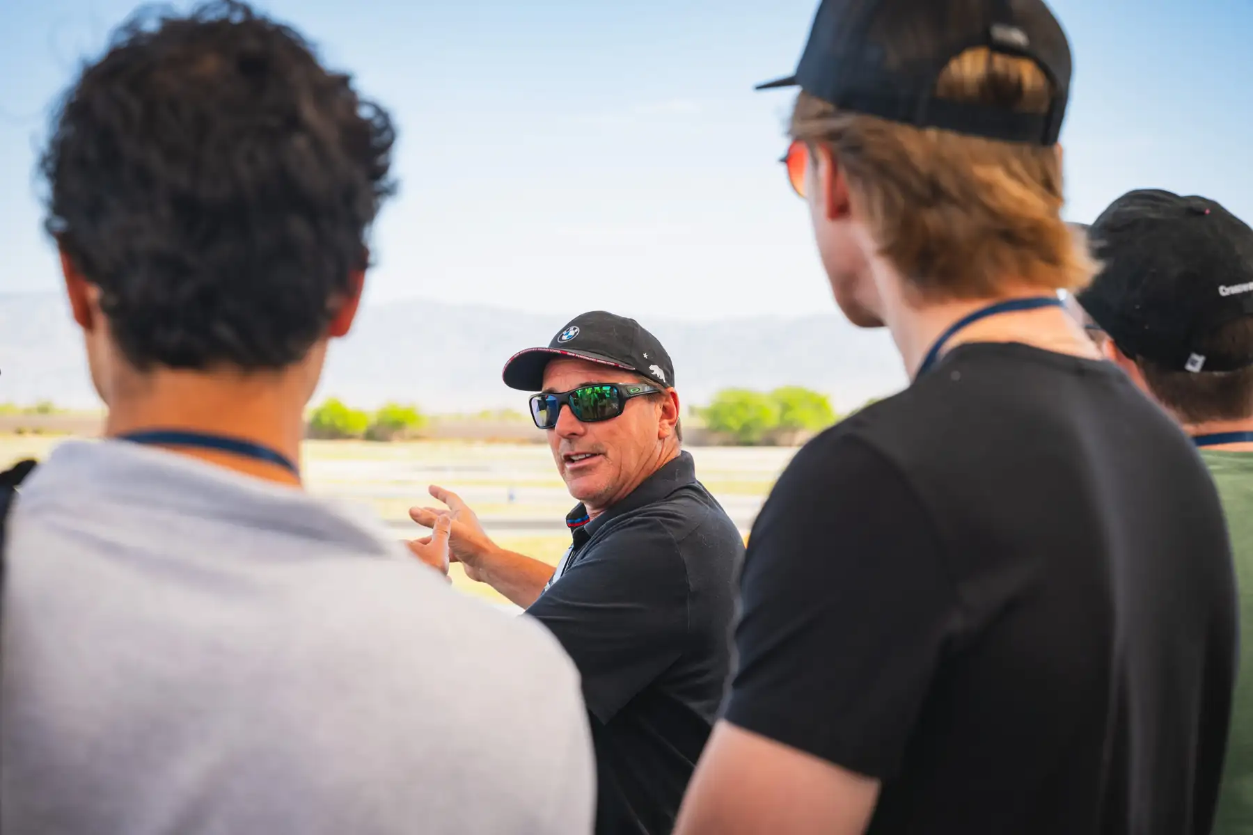 BMW driving instructor