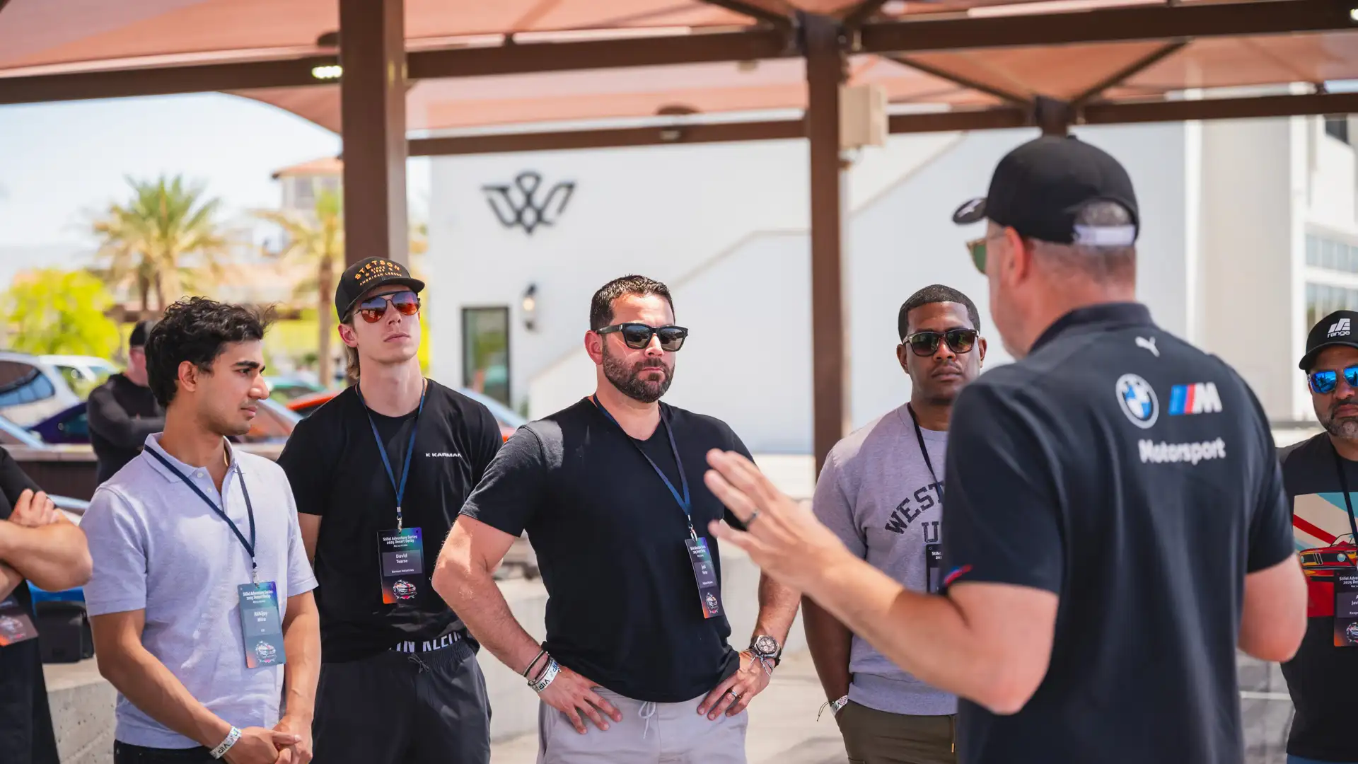 BMW driving instructor