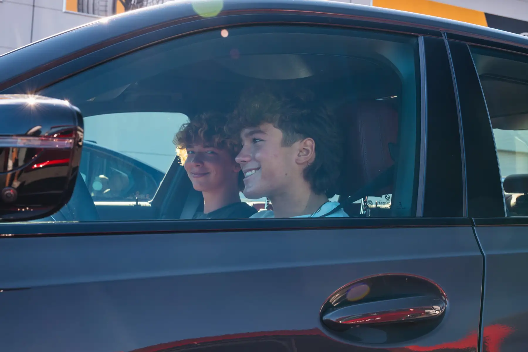 BMW teen driving student