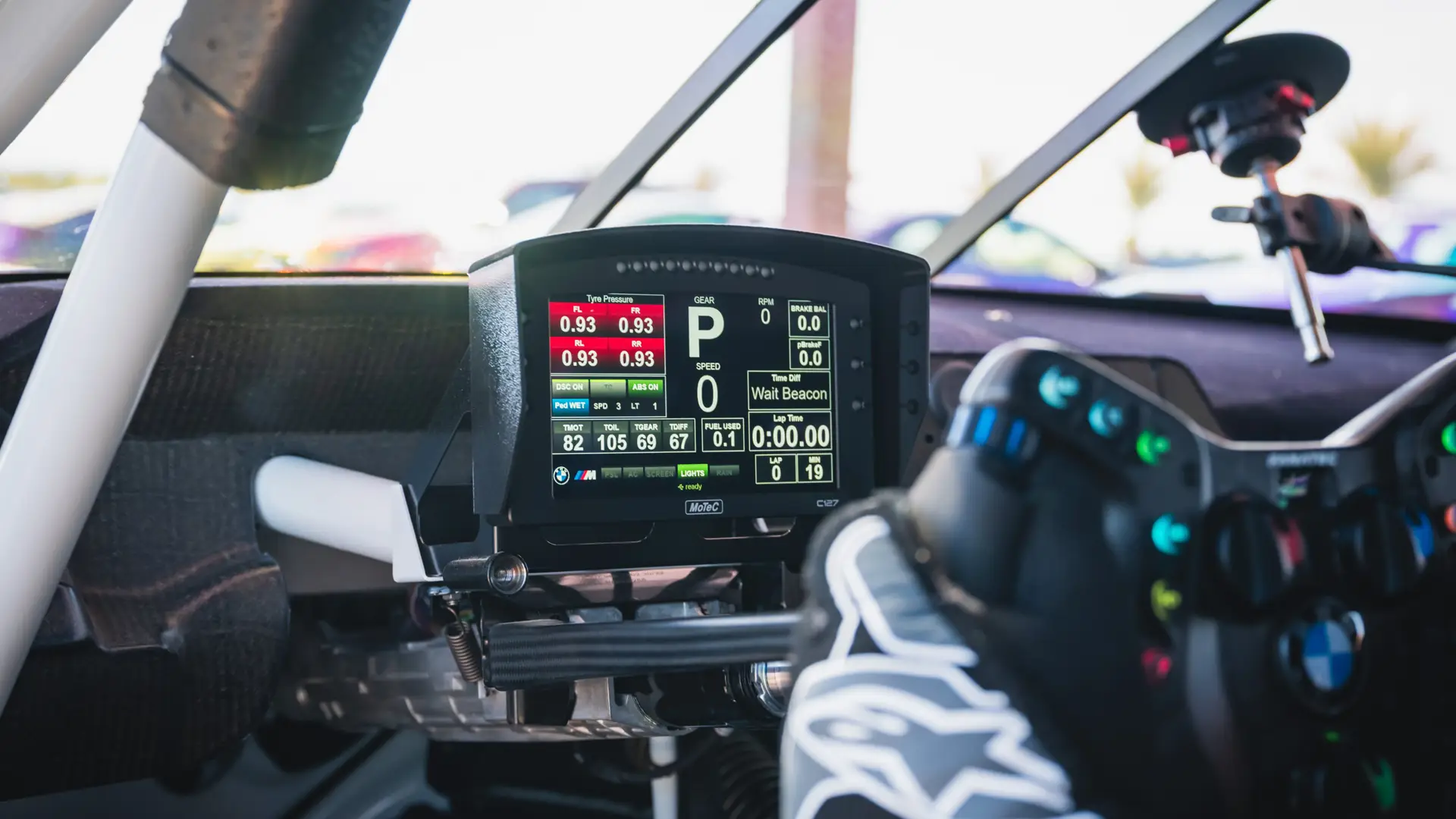 BMW M4 GT4 data and video log