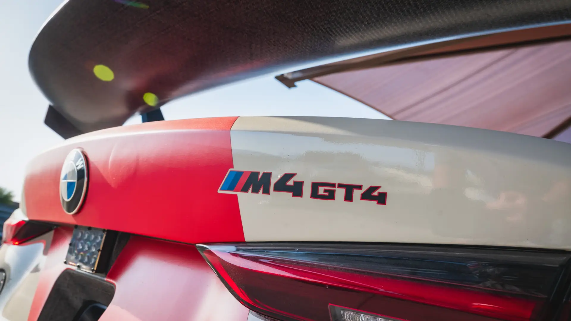 BMW M4 GT4 badge