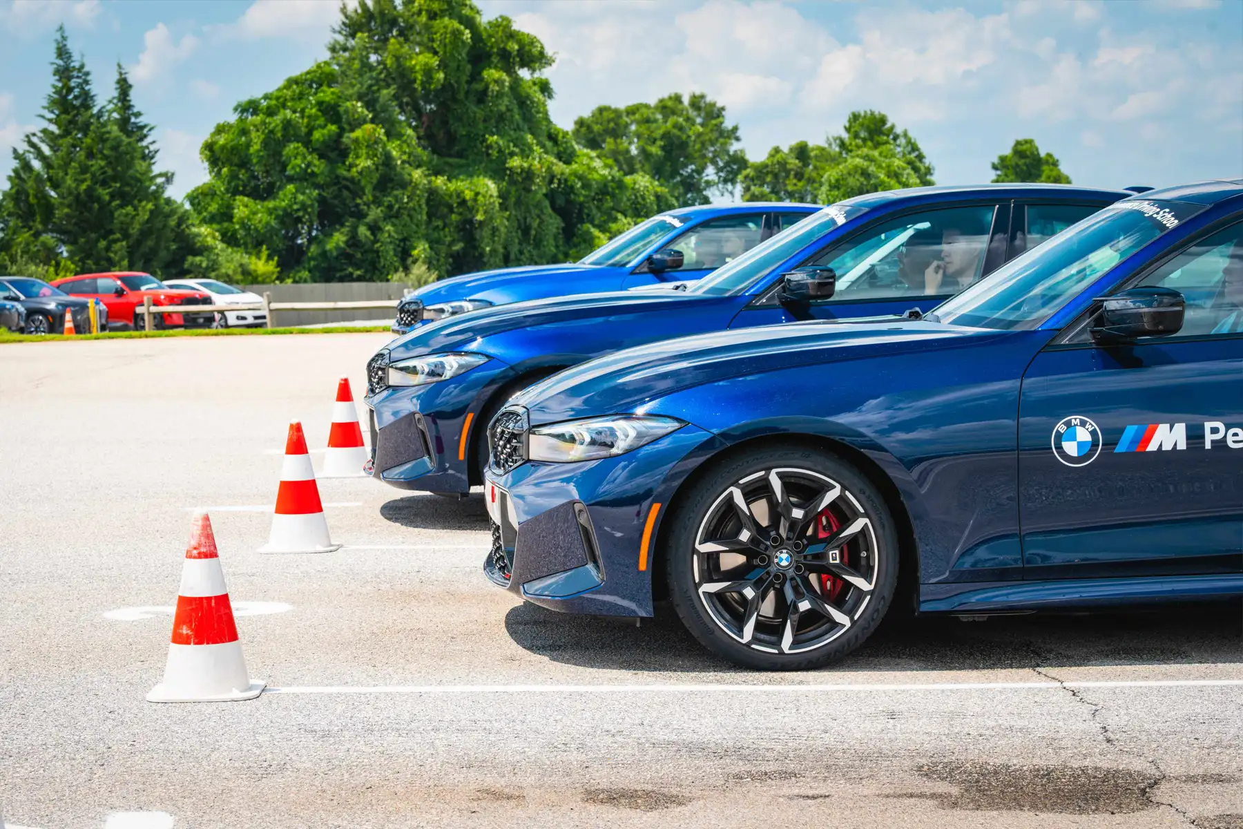 lineup of BMW M340i