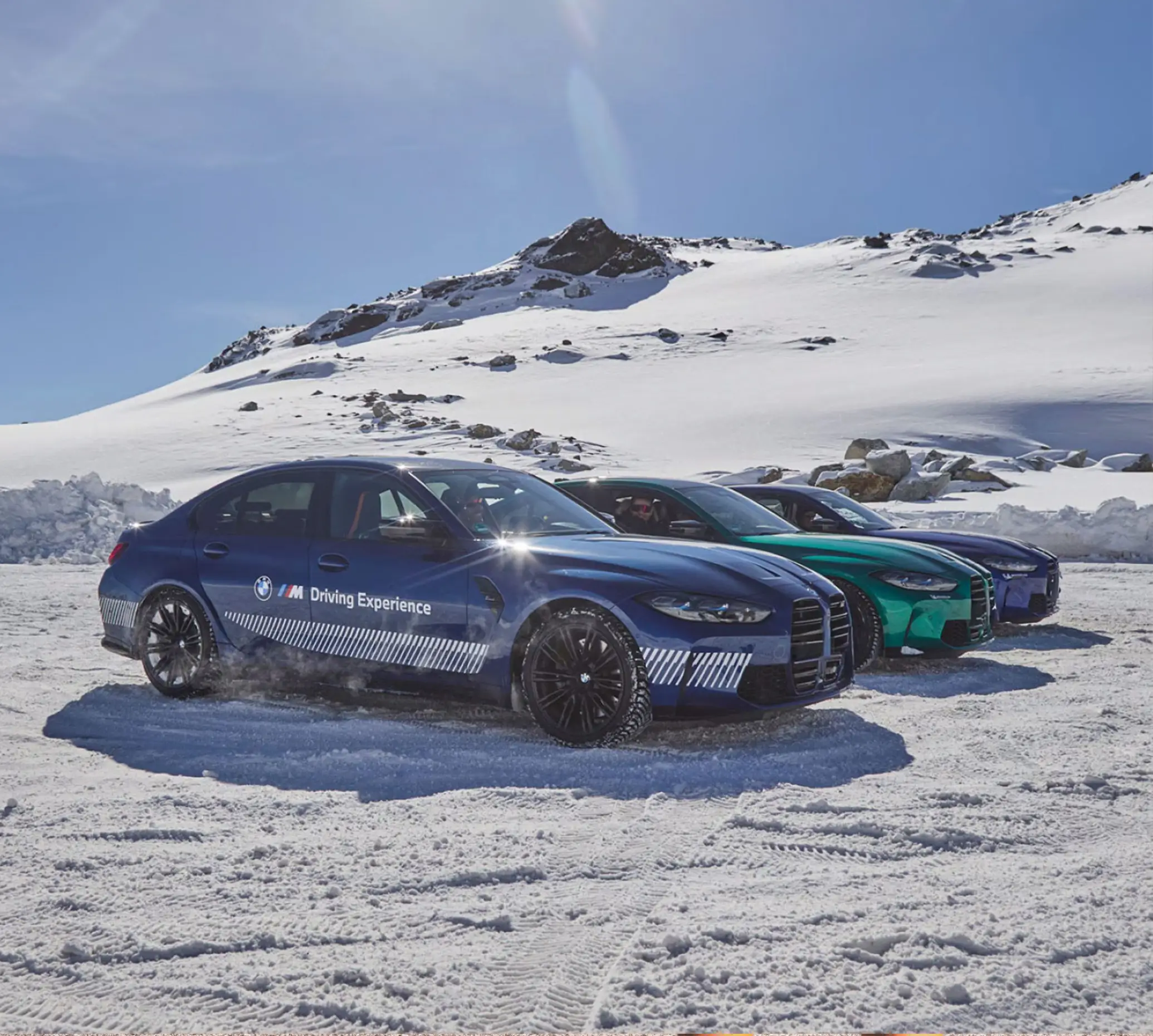 BMW ice training care lineup