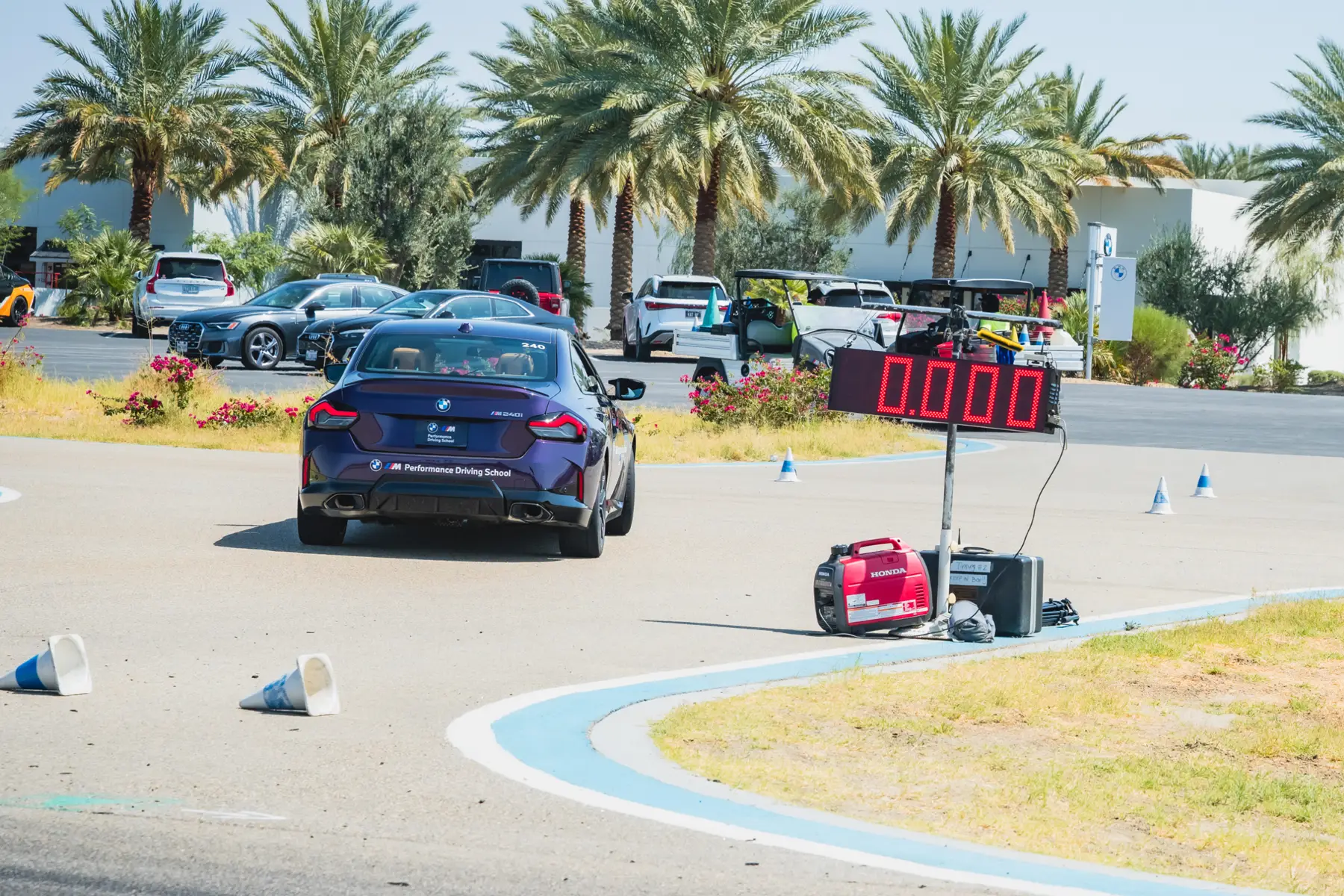 BMW California track autocross
