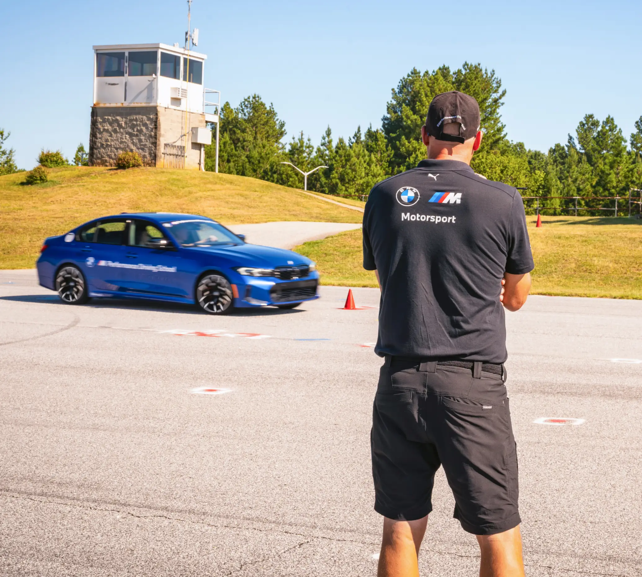 BMW Teen Driving School on-track observation