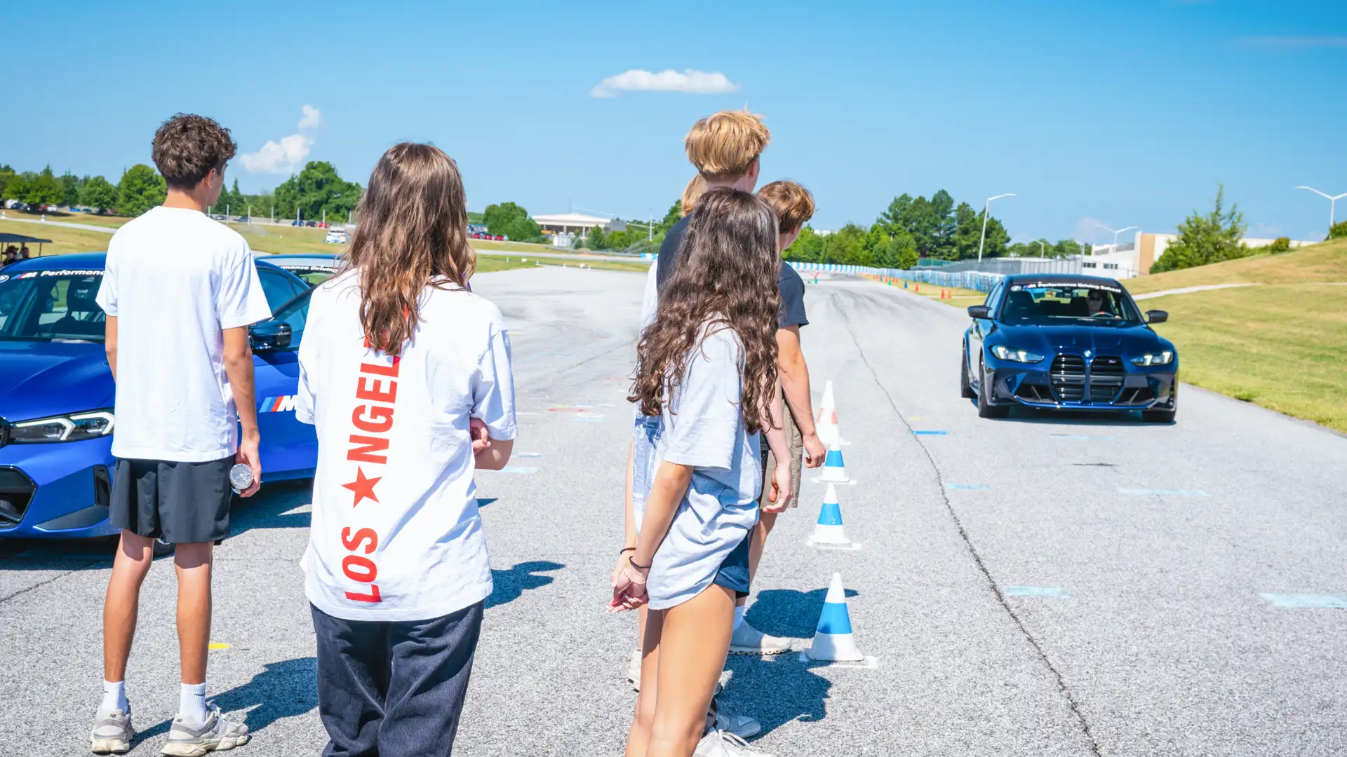 South Carolina BMW teen school on track demonstration