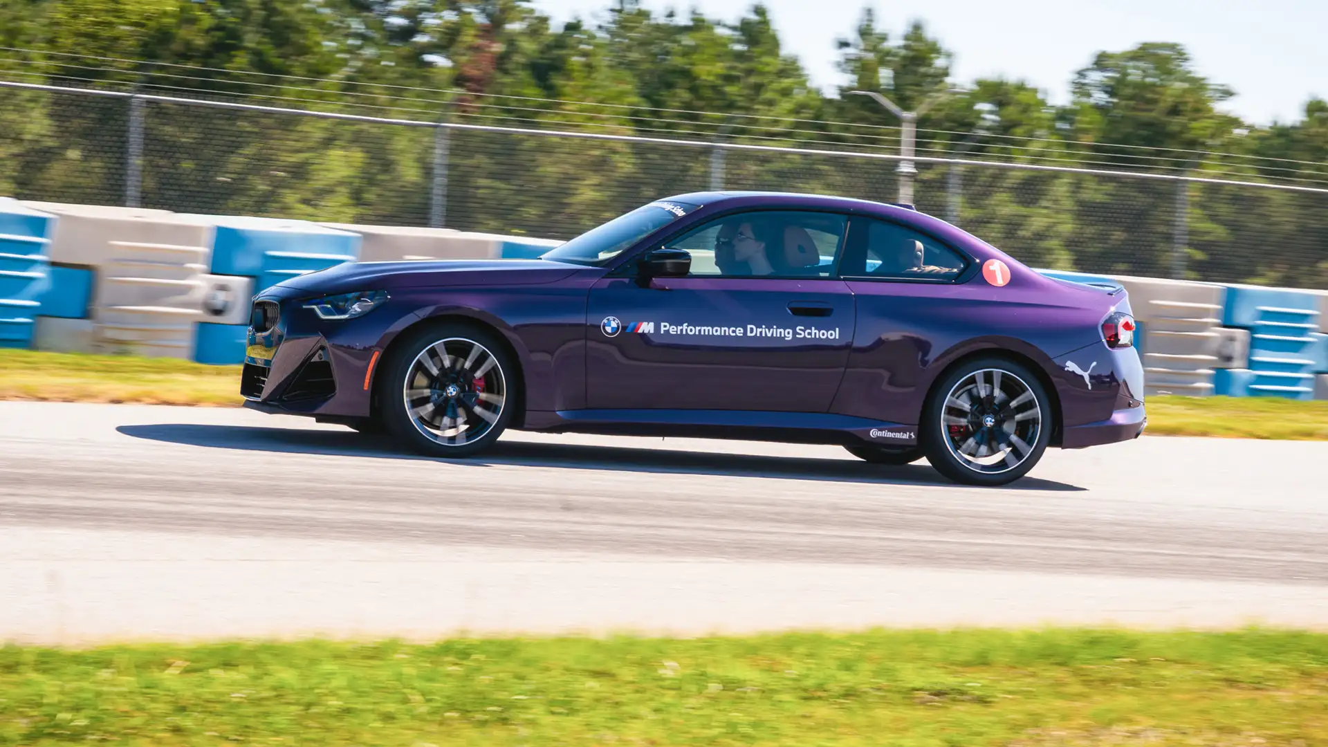 BMW teen driving school emergency lane change